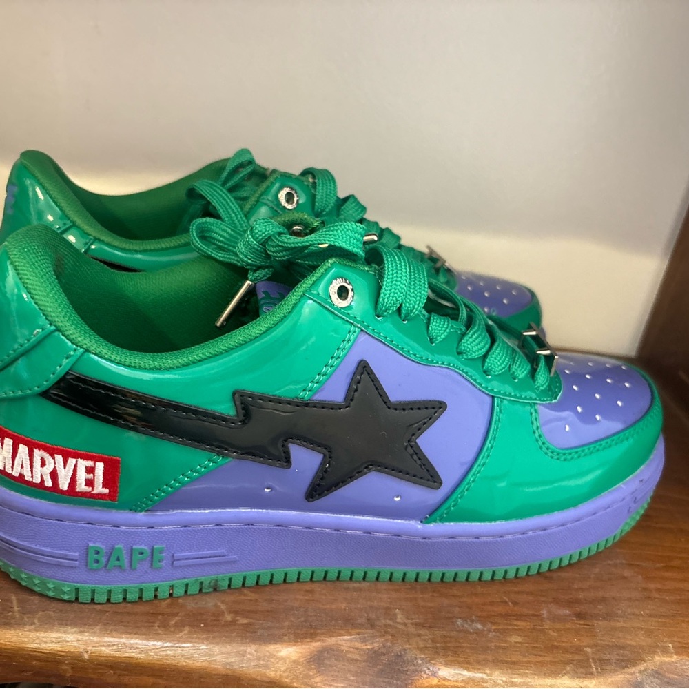Bape Marvel Hulk Theme Size 10
